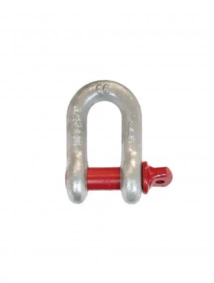 Carfer Alloy D Shackle with Screw Pin