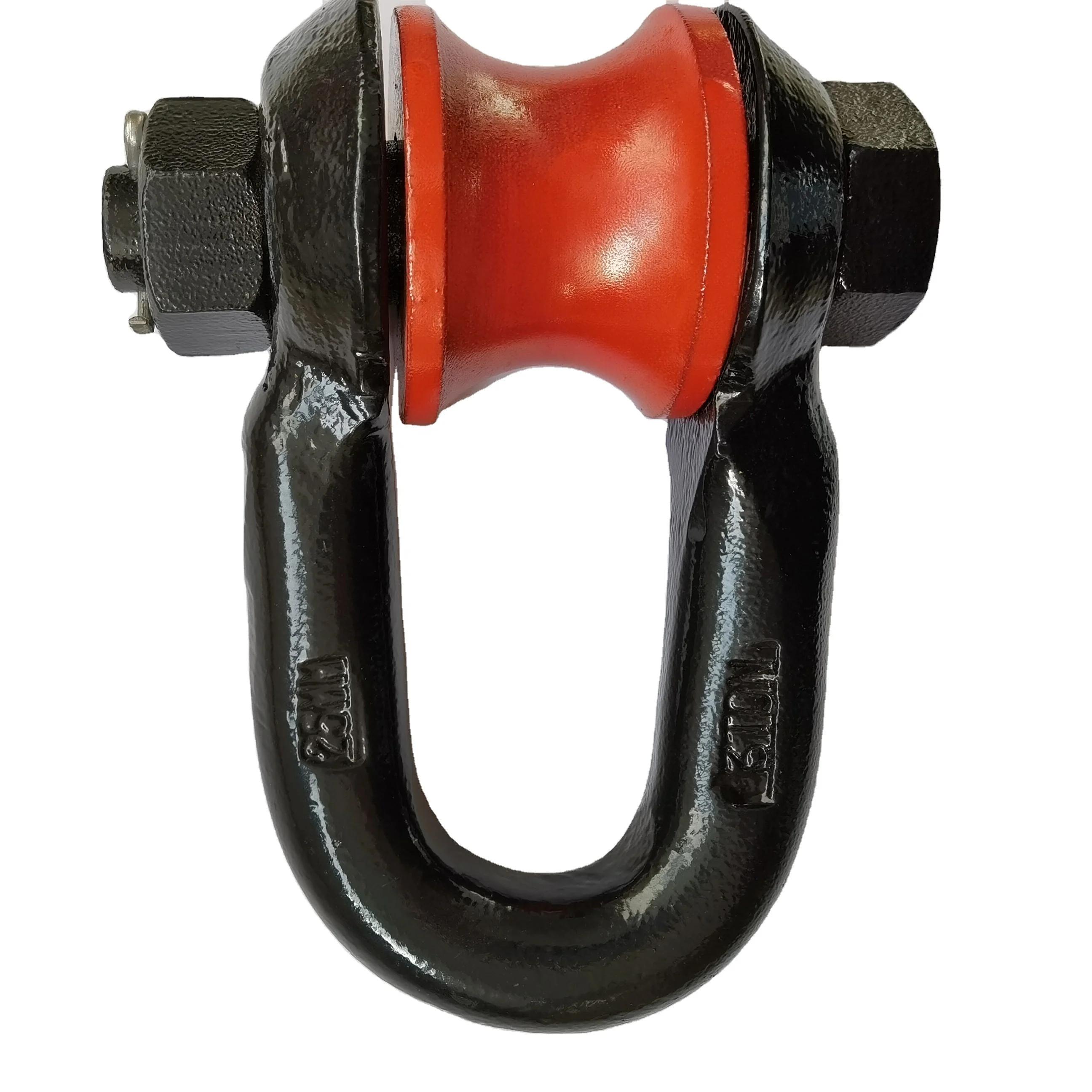 Lifting shackle rollers