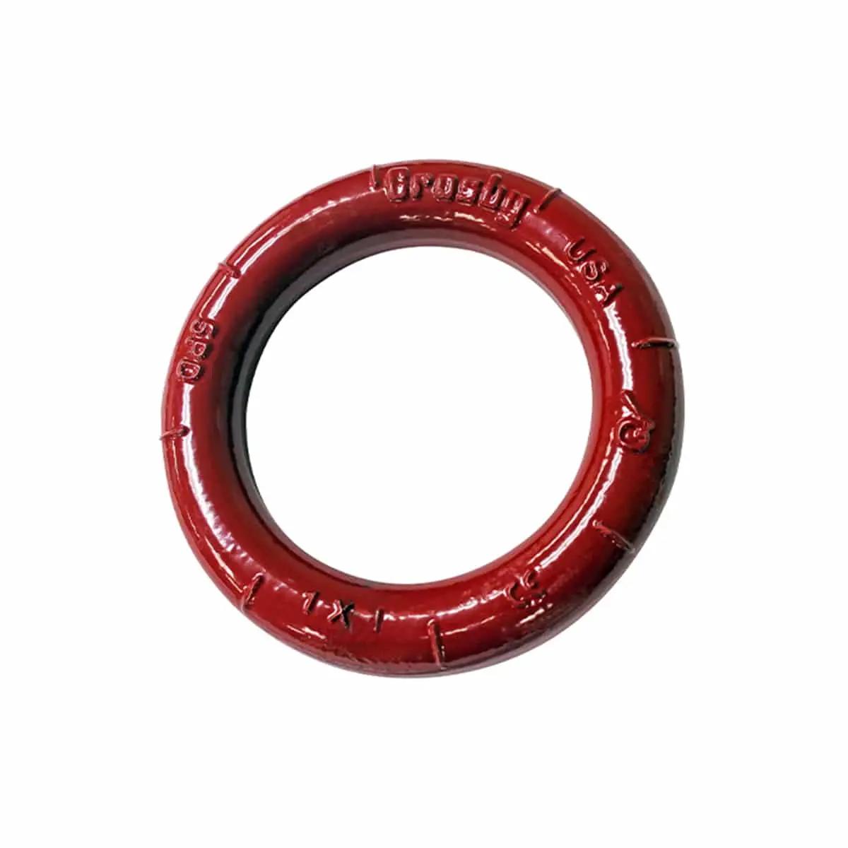 Crosby Red Weldless Round Ring S-643