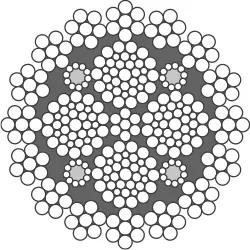 VS 16-1 Vornbäumen wire rope spesial synodinos sa peiraias vornbäumen stahlseile vornbäumen drahtseile