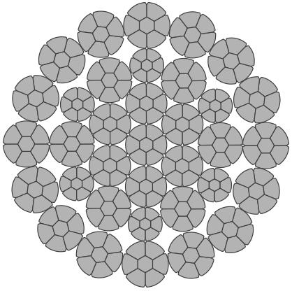 images wire rope Python Compac 35 non-rotating steel wire rope-python-compac-35 synodinos peiraias Westfälische drahtseile greece wire ropes python 35 x 7 Draaivrije staalkabel