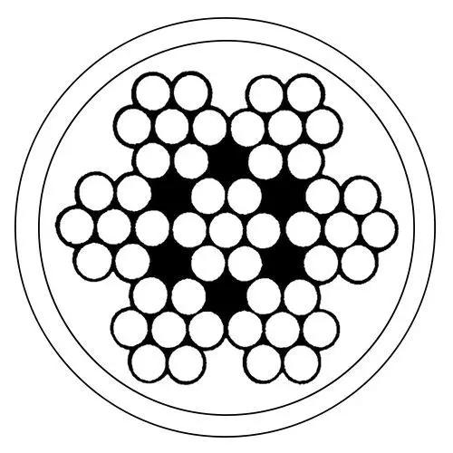 ρματοσχοινο με πλαστική επένδυση ανοξείδωτο 7x7