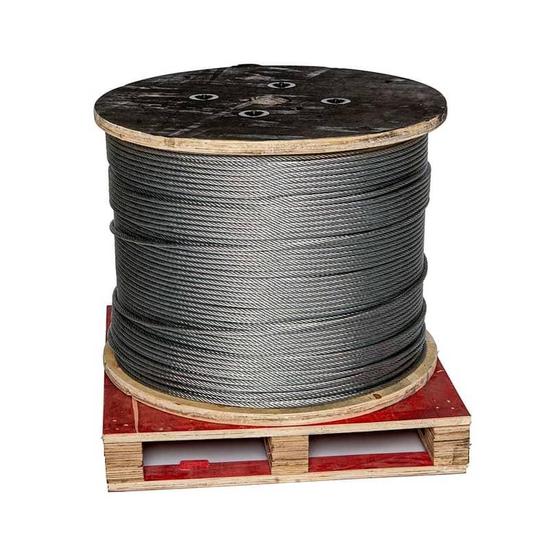 Dsr Wire Ropes Synodinos SA | Galvan. Steel Wire Rope 6xK31 Compacted